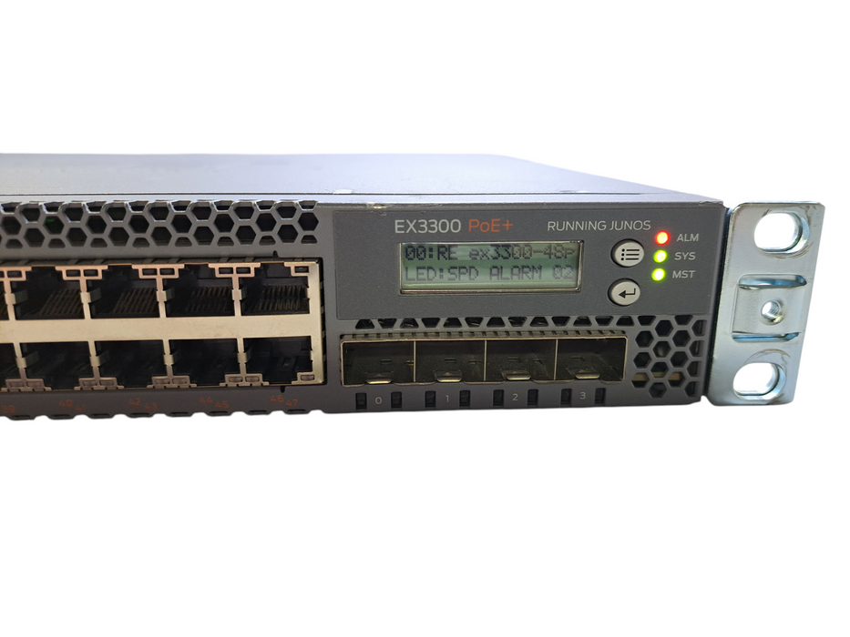 Juniper EX3300-48P | 48-Port Gigabit PoE+ Network Switch w/ 4x 10G SFP+