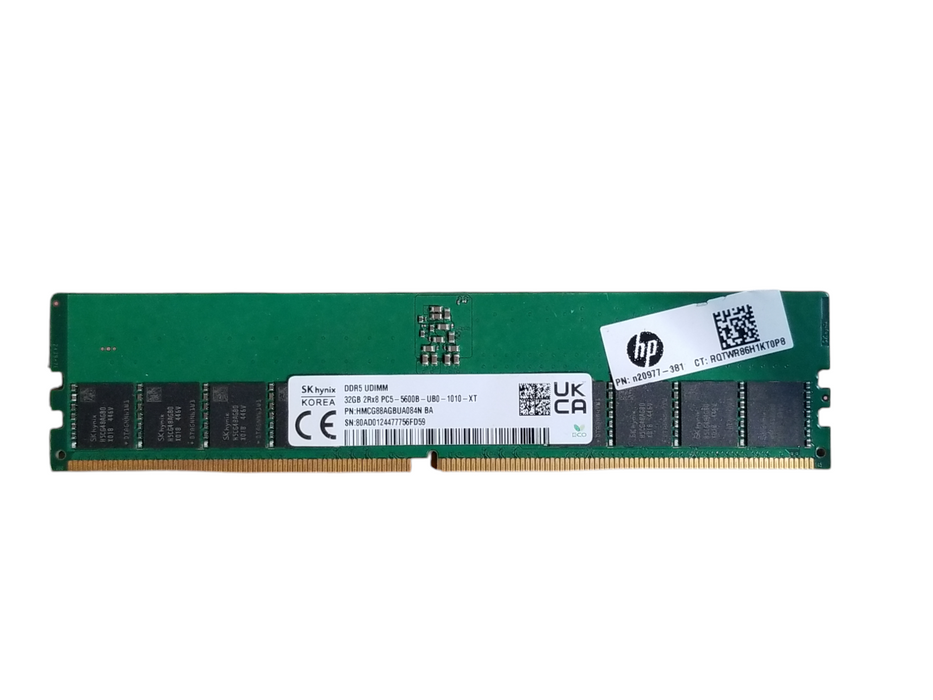 SK Hynix 32GB 2Rx8 PC5-5600B-UB0-1010-XT Desktop RAM HMCG88MEBUA084N