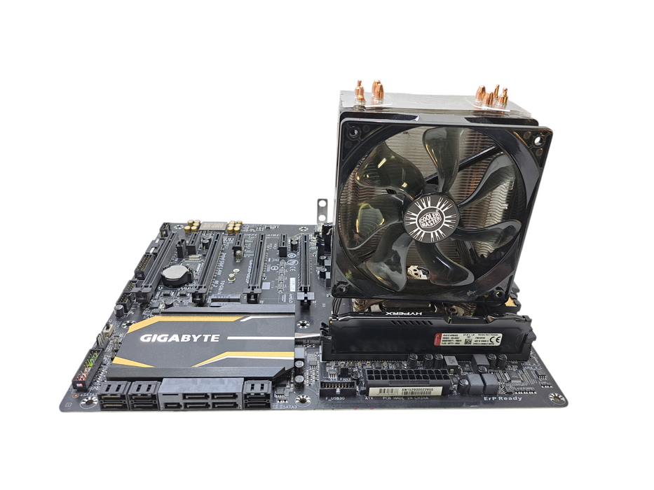 Gigabyte GA-X99-UD3P Motherboard w/ Intel Core i7-5820K @3.30GHz, 16GB DDR4 )
