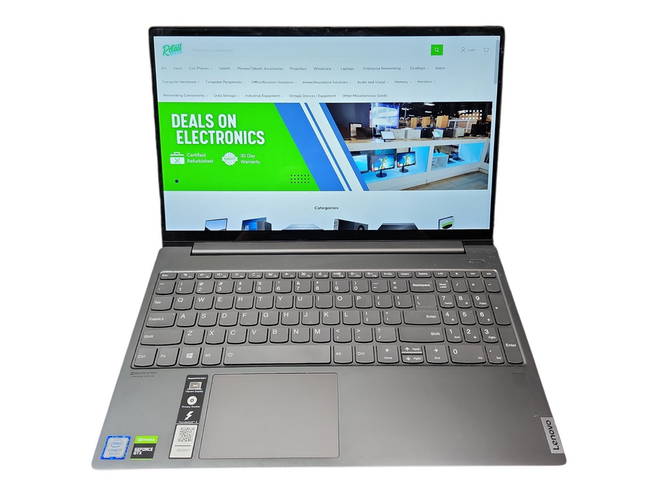 Lenovo ideapad S740, i7-9750H 2.60GHz, 16GB DDR4, 256GB NVMe, GTX1650  Lap200