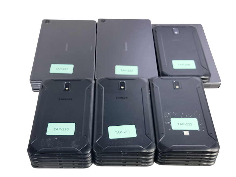 Lot of 30x Samsung Tablets [Locked | A/C Condition][TAP-4]