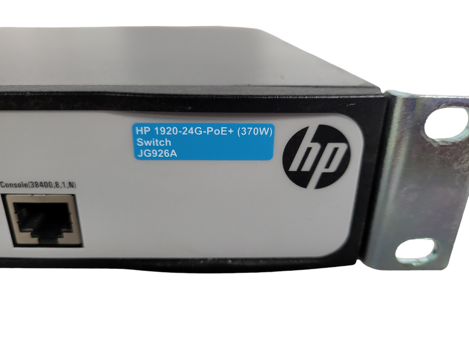 HP HPE 1920-24G-PoE+ 370W Networking PoE Switch JG926A  !