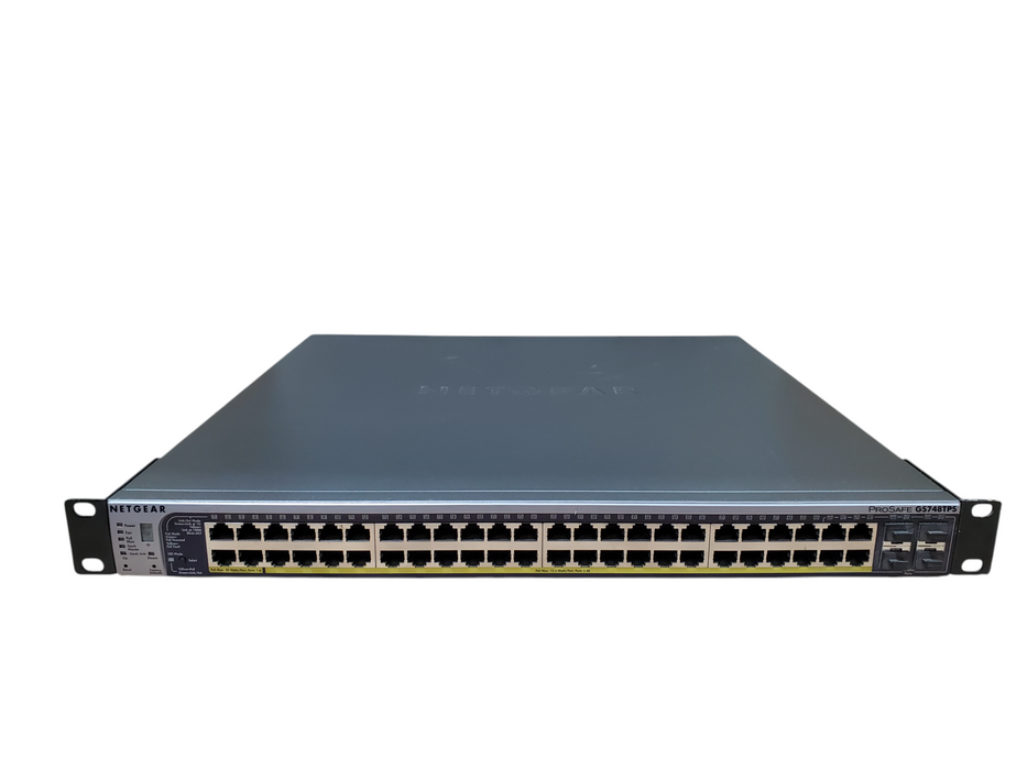 NetGear GS748TPS 48-Port Gigabit Stackable PoE Smart Switch