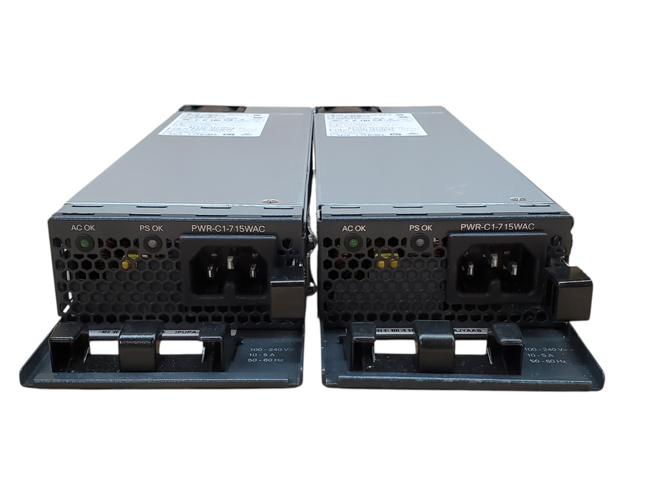 Lot 2x LiteOn Cisco PWR-C1-715WAC V01 715W Switch Power Supply Q