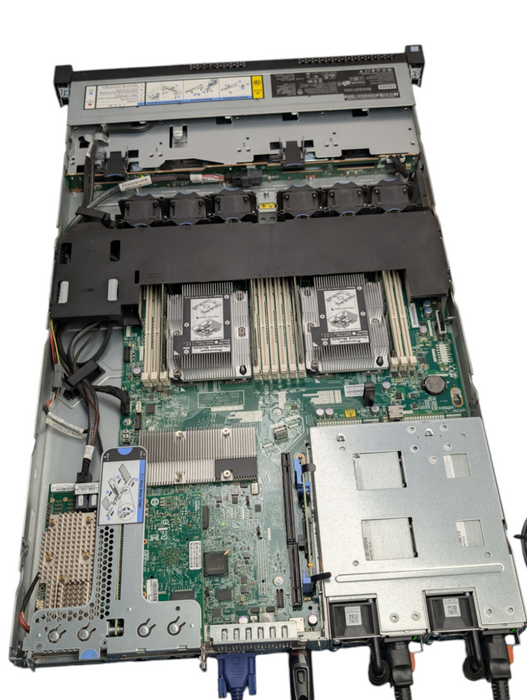 Lenovo ThinkSystem SR530 1U 2x Xeon Silver 4110 64GB RAM 4x 480GB SSD  -