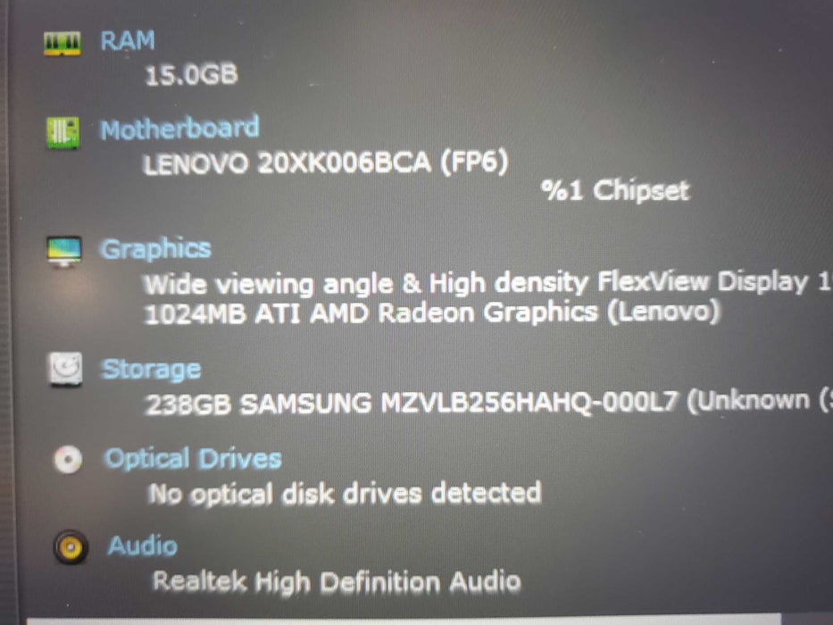 Lenovo ThinkPad T14 Gen 2 Touch AMD Ryzen 7 PRO 5850U 16GB 256gb NVME read  Lap200