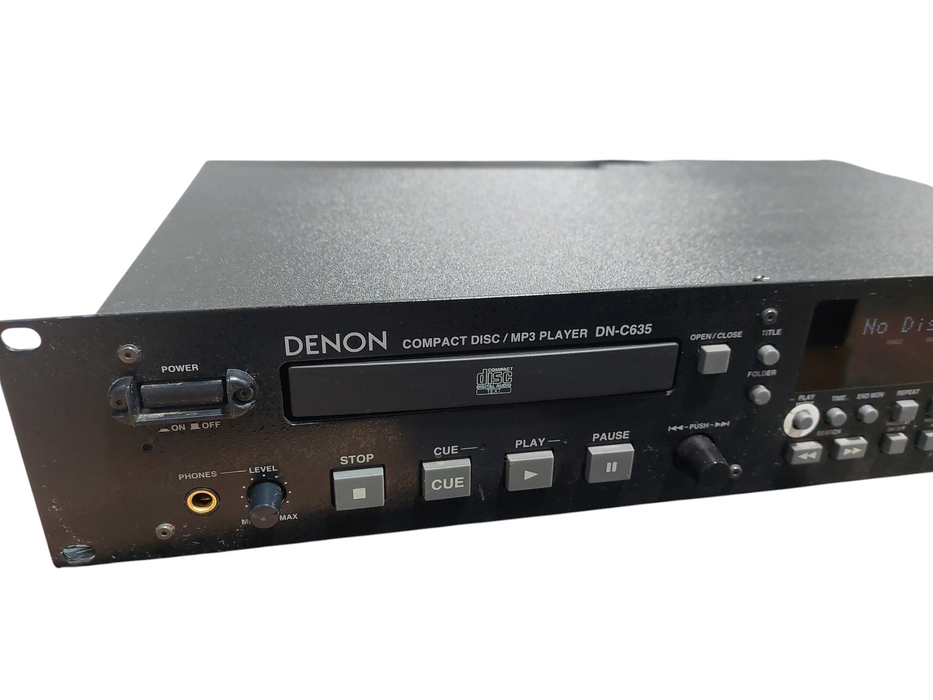 Denon Compact Disc / MP3 Player Model: DN-C635 =