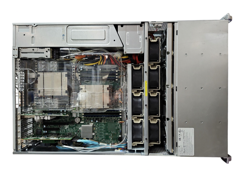 Supermicro CSE-847 4U 36x3.5" X10DRH-iT, 2x Xeon E5-2623v4, 128GB DDR4