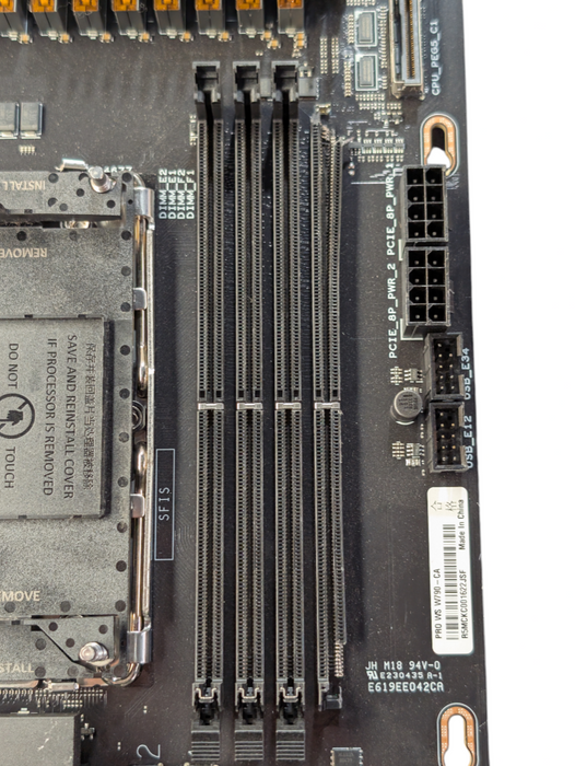 PRO WS W790-CA Intel LGA-4677 DDR5 Workstation Motherboard PLEASE READ  -