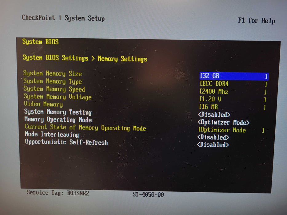 Check Point/Dell OEMR XL R640 2x Silver 4110 @ 2.1GHz 32GB RAM H730P Mini  $