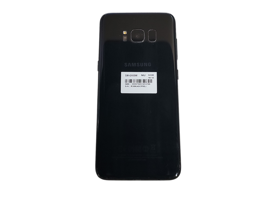 Samsung Galaxy S8 - 64GB - Black [SM-G950W] (