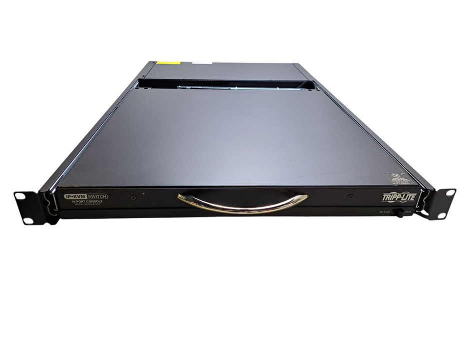 Tripp-Lite B070-016-19-IP | 19" 16-Port KVM Over IP Switch Console *READ*