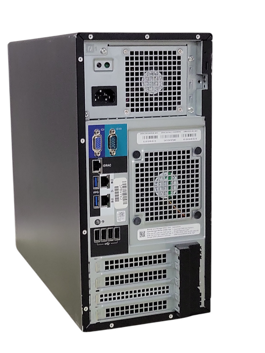 Dell PE T140 Xeon E-2136 3.3GHz 16GB RAM H330 2x 4TB SAS HDDs _