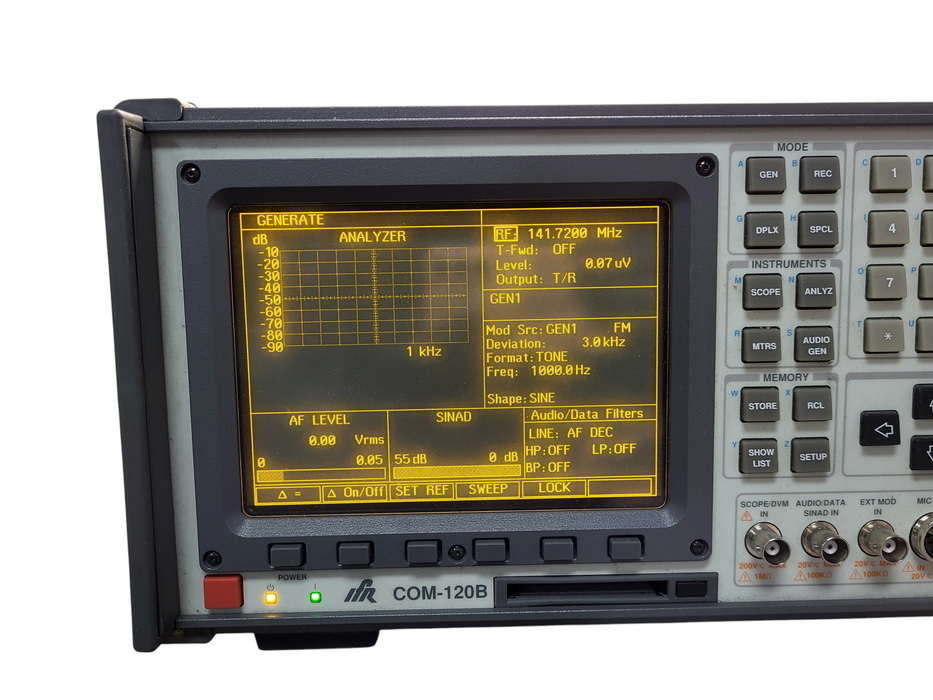 IFR/Aeroflex COM-120B Communication Service Monitor READ $