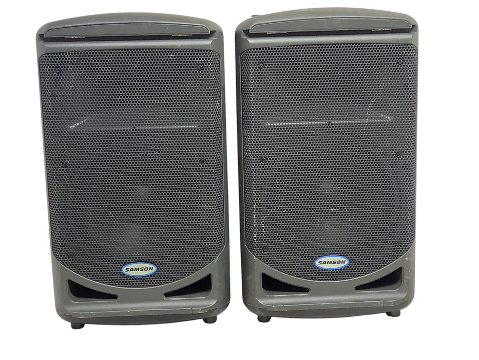 Lot of 2x Samson Expedition XP510I portable PA Systems Digital Effects SEE _