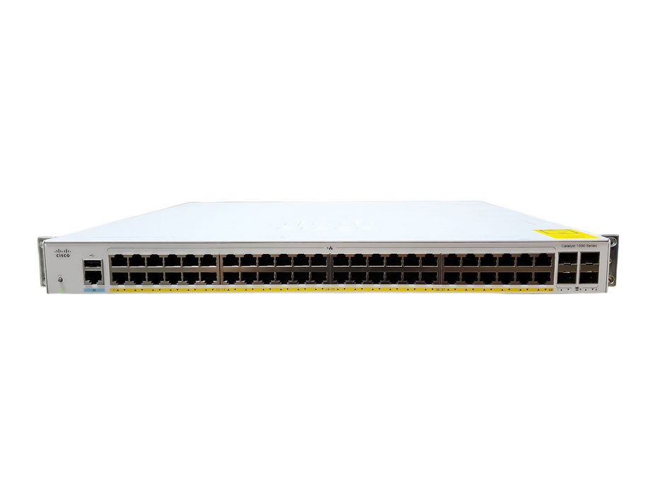 Cisco C1000-48FP-4X-L Network Switch 48 Gigabit Ethernet PoE 4 10G SFP+