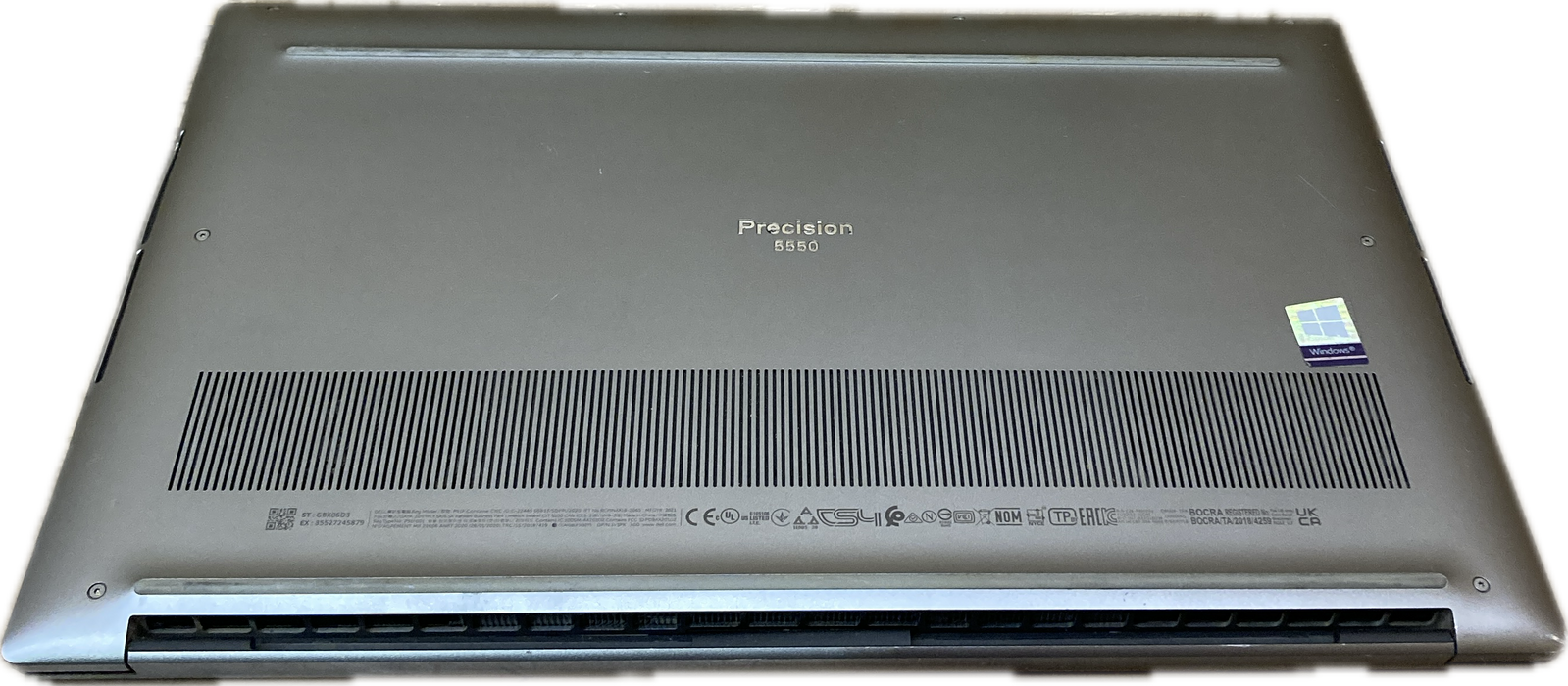 Dell Precision 5550 4K TOUCH i7-10850H QUADRO T1000 4GB GPU 32GB RAM 512SSD  Lap200