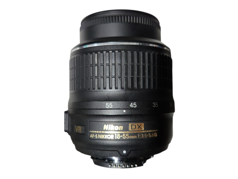 Nikon D60 Digital SLR Camera Black DX 18 55mm f/3.5-5.6G w/ Battery, READ