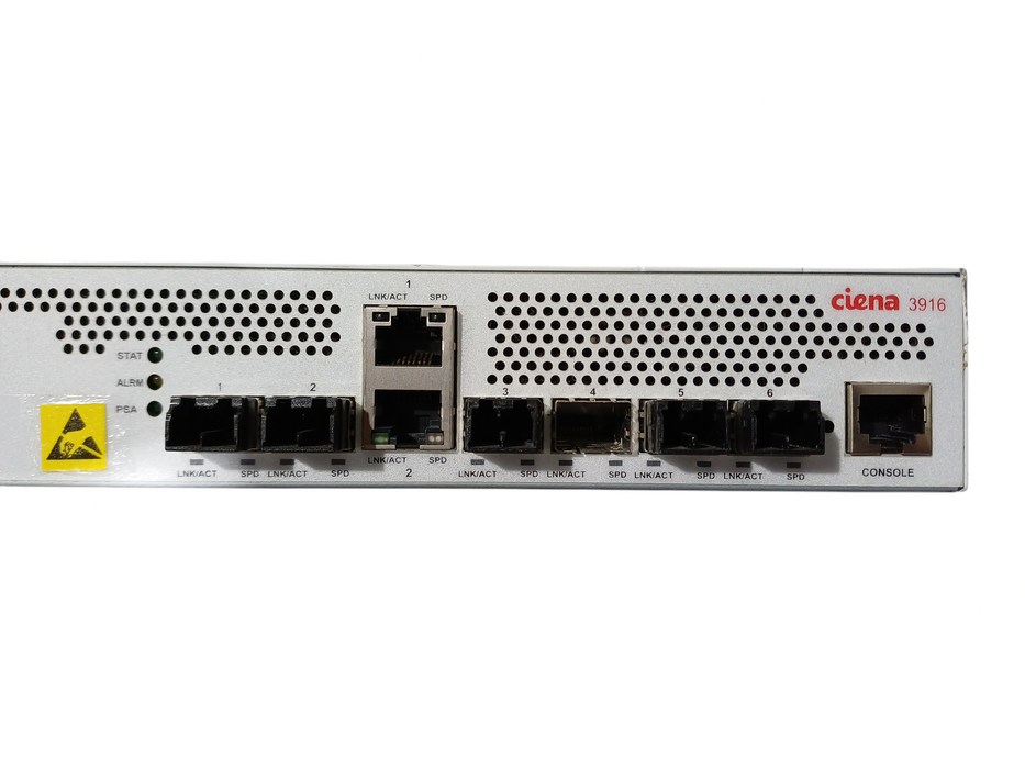 Ciena 3916 Series Service Delivery Switch 170-3916-904, Factory Reset