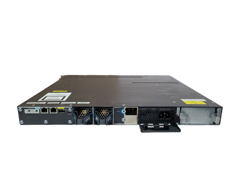 Cisco WS-C3560X-48P-S 48-Port Gigabit PoE+ Switch, C3KX-NM-1G, 1x 715W PSU