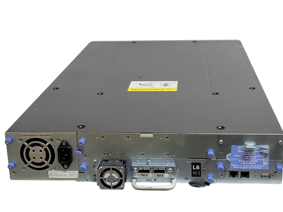 Dell PowerVault TL2000 2U 16-bay Tape Library w/ 1x IBM LTO-6 SAS Drives _