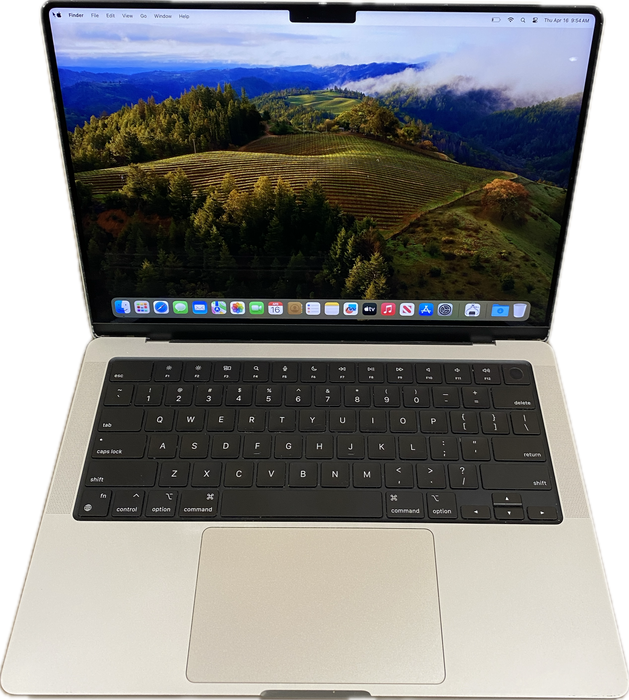 Apple MacBook Pro 14" 2021 M1 Pro 32GB RAM 1TB SSD No Power Adapter READ!