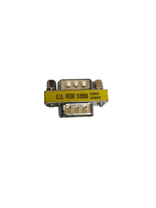 Lot 5x U.S.A PATENT 5199906 DB9 male/DB9 male gender changer