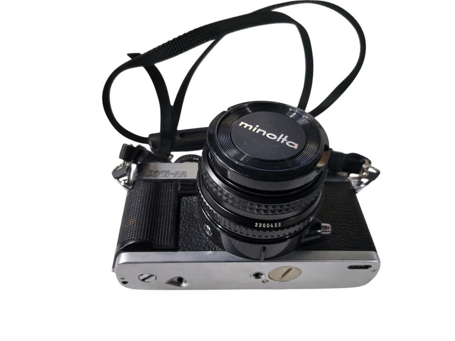 Minolta XG-M 35mmFilm Camera 50mm f/1.7 Lens meter