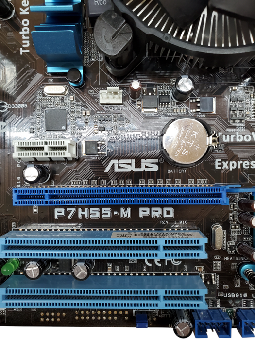 Asus P7H55-M PRO Motherboard | Core I3-540 @ 3.07GHz | 4GB RAM | w/ I/O