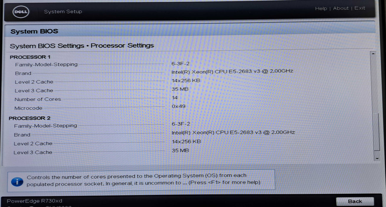 Dell R730xd 24x 2.5" | 2x Xeon E5-2683 v3 @2.00GHz, 32GB DDR4, H730P Mini, 10G NIC Q