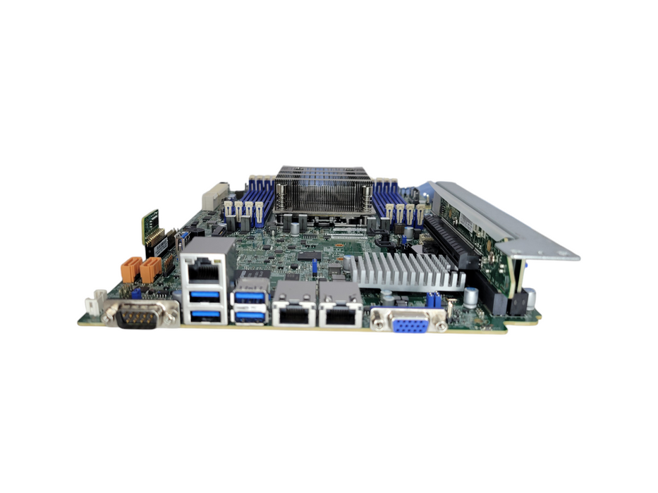 Supermicro H12SSW-NT REV1.01 for AMD EPYC 7002/7003 + Heatsink & Riser $