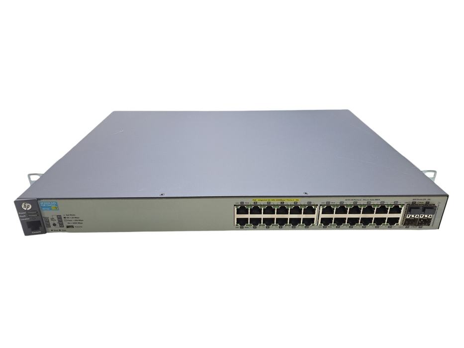 HP 2530-24G-PoE+ J9773A | 24 Port Gigabit PoE+ w/ 4x SFP Network Switch