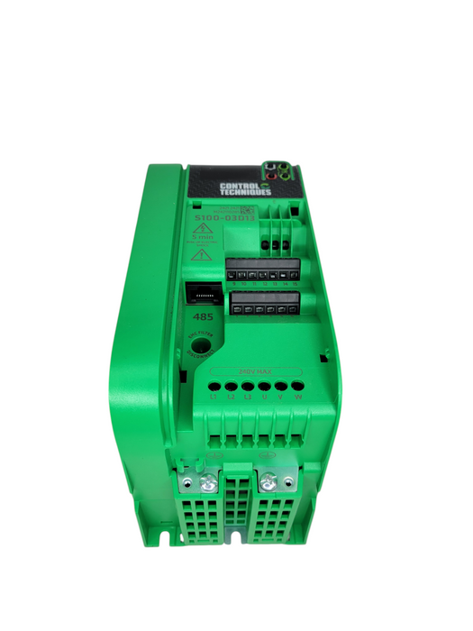 CONTROL TECHNIQUES S100-03D13 AC Drive 1/2" NPT Commander S %