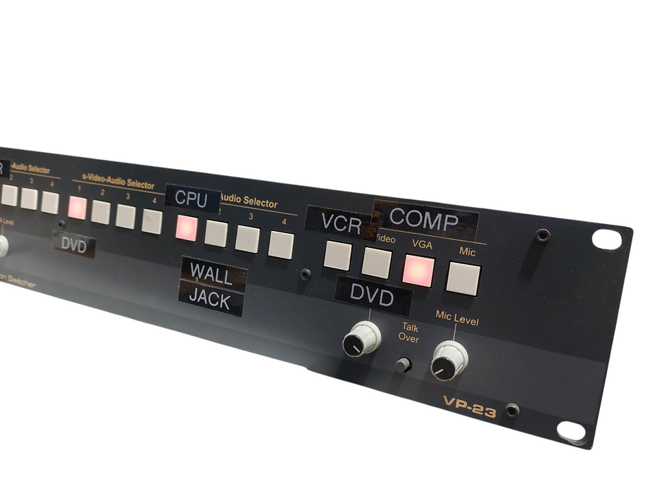 Rack Mountable Kramer Presentation Switcher Model: VP-23 =