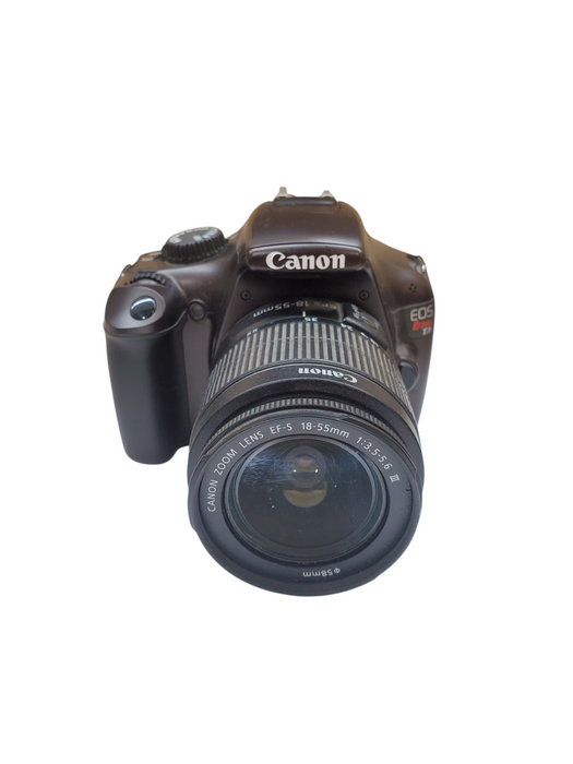 Canon EOS Rebel T3 DSLR Camera w/ 18-55mm Lens - No Battery