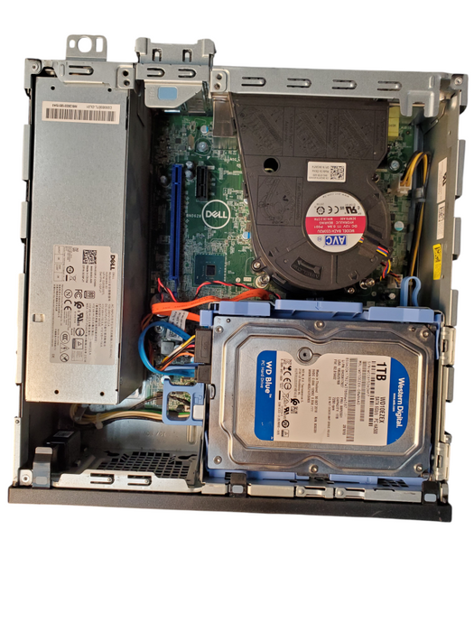Dell Optiplex 3060 Intel i5-8500@3.0GHz 16GB RAM 256GB NVME, 1TB HDD, DVDRW Q