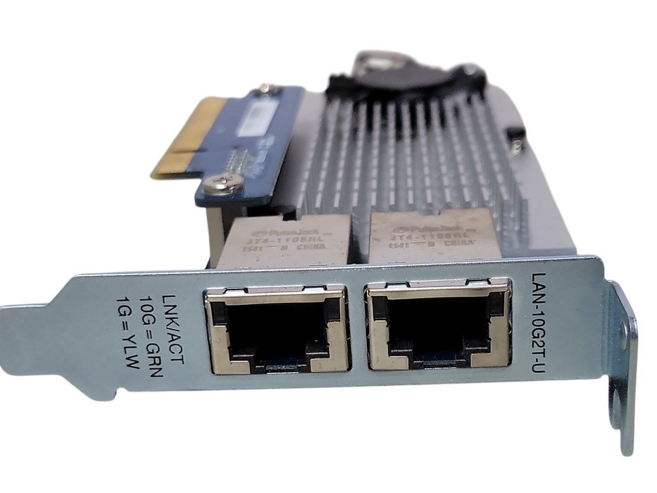 QNAP LAN-10G2T-U Dual Port 10GBASE-T RJ-45 Network Card, LP Bracket _