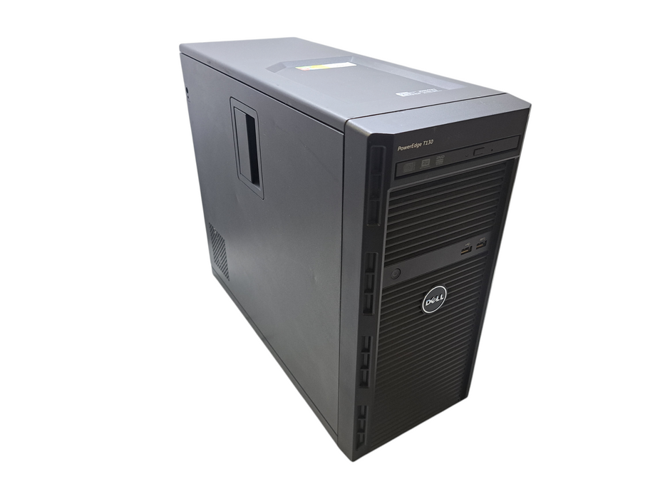 Dell PowerEdge T130 Server | Xeon E3-1220 v6 @3.00GHz, 16GB DDR4, PERC S130 )