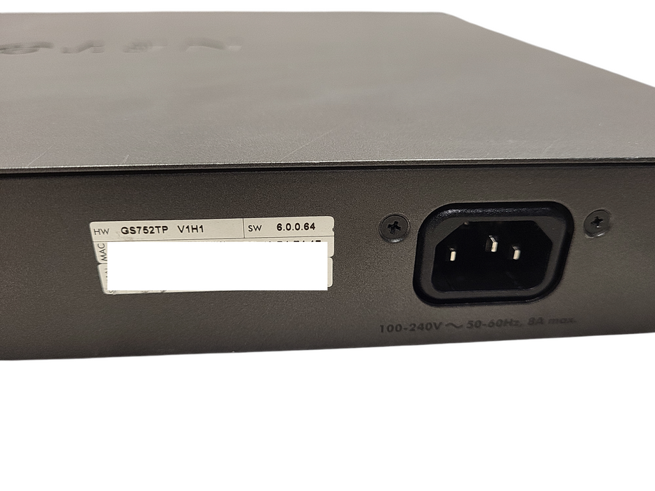 Netgear GS752TP ProSafe 48-Port Gigabit Smart Switch w/ Poe and 4 SFP Ports $
