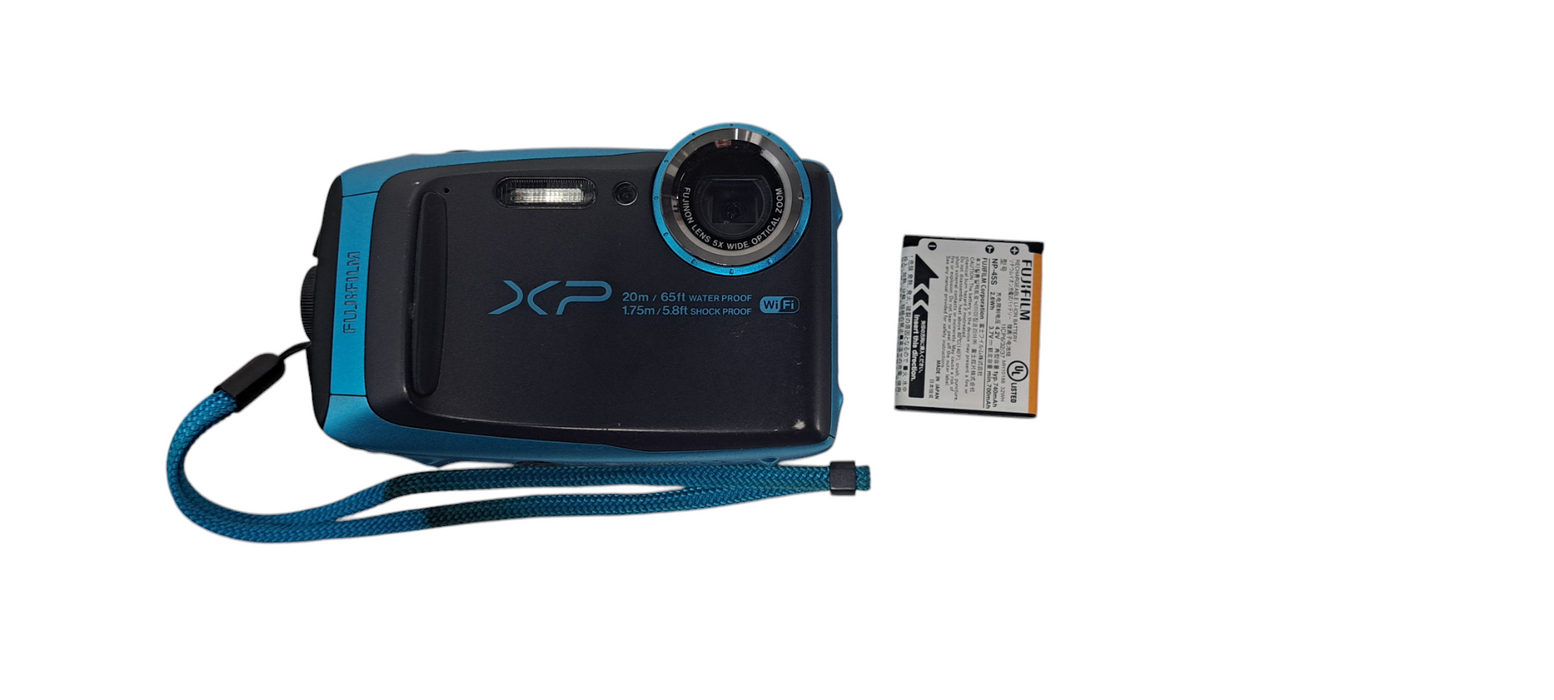 FUJIFILM FinePix XP120 Underwater Digital Camera W/ Battery