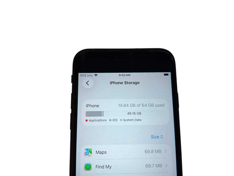 Apple iPhone SE 2 - 64GB - Space Gray [A2275]