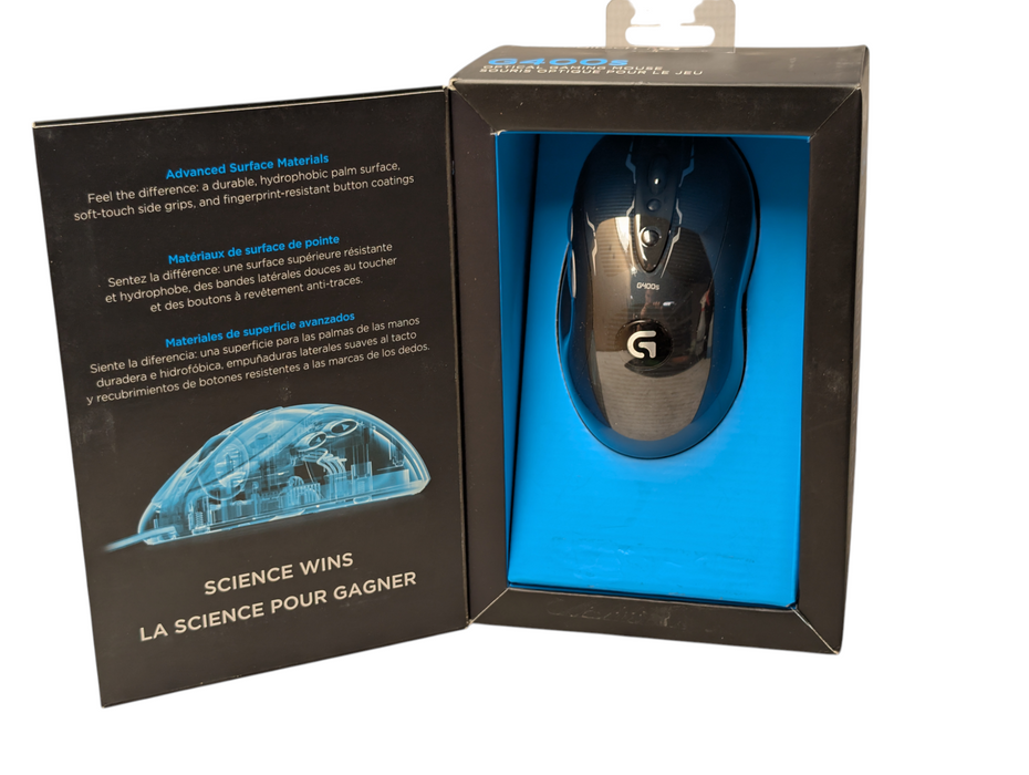 Logitech G400s Optical Gaming Mouse New Open Box  -