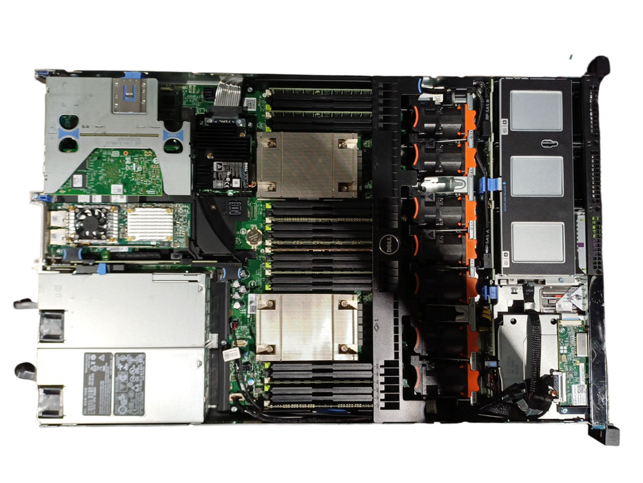 Dell PE R630 1U 8x2.5", 2x Xeon E5-2643v2, 128GB DDR4, H730Mini, 2x 750W