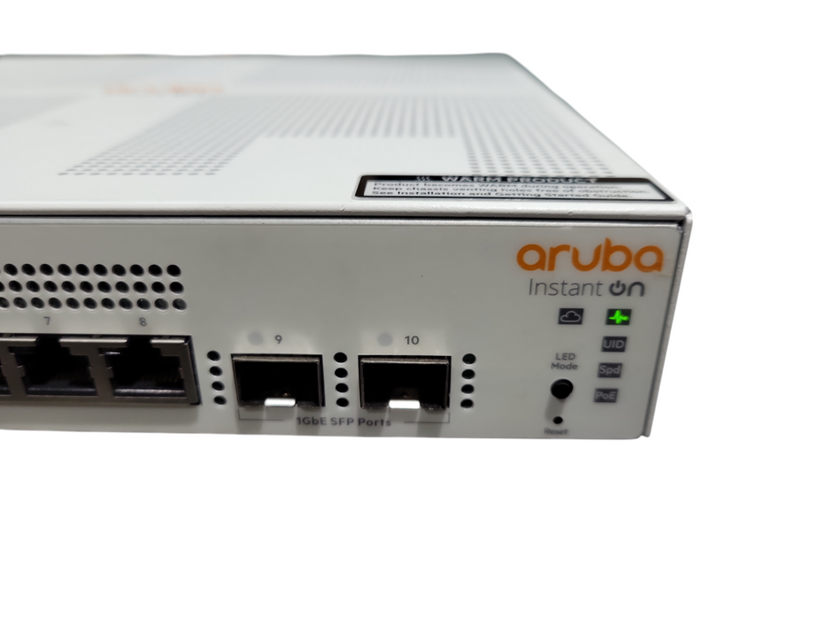 Aruba HPE Networking Instant On Switch Series 1930 8G 2SFP PoE 124W (JL681 !