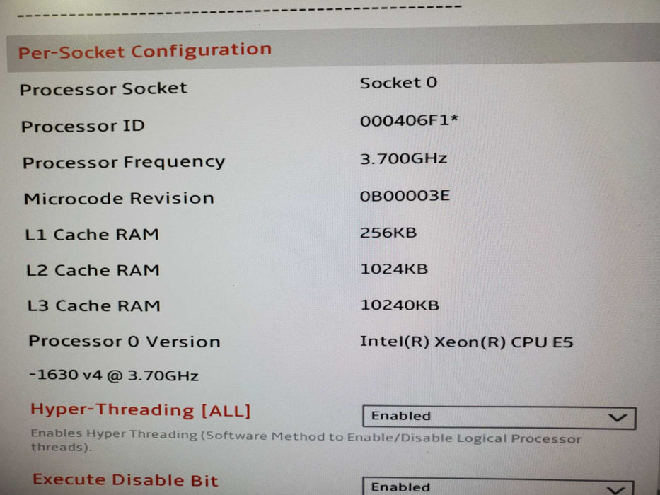 Lenovo ThinkStation P510 Xeon E5-1630 v4 8GB DDR4 - No HDD