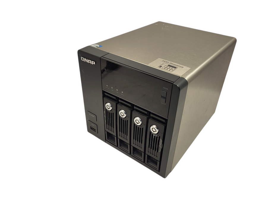 QNAP TS-469 Pro 4-Bay SATA Network Attached Storage w/ 1x 3TB HDD $