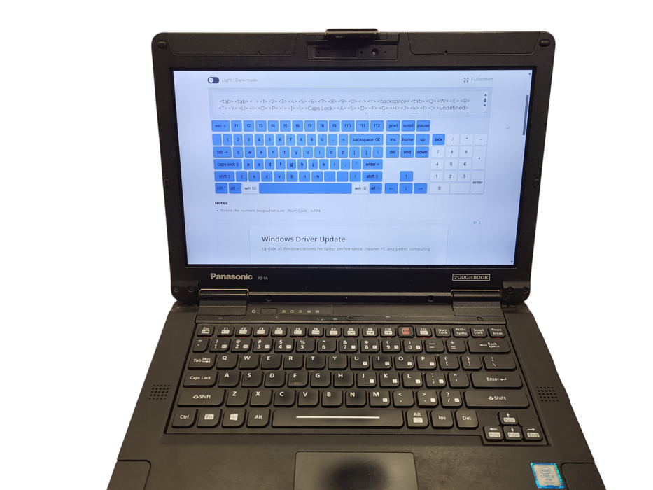 Panasonic ToughBook FZ-55 Touch i5-8365U 16GB RAM 1TB+256GB SSDs 13560HRS  $ Lap200