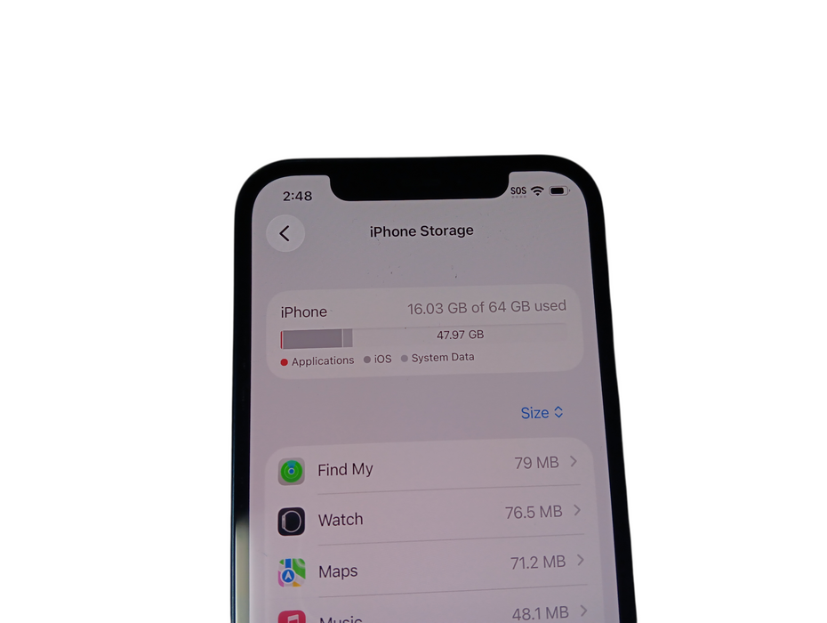 Apple iPhone 12 - 64GB - Blue [A2402]
