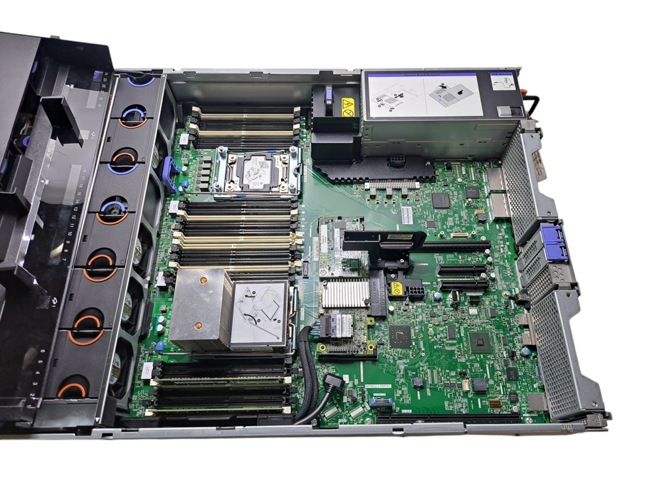 Lenovo X3650 M5 Server | Xeon E5-2697 v4 @2.30GHz, 32GB DDR4, 6x 480GB SSD )