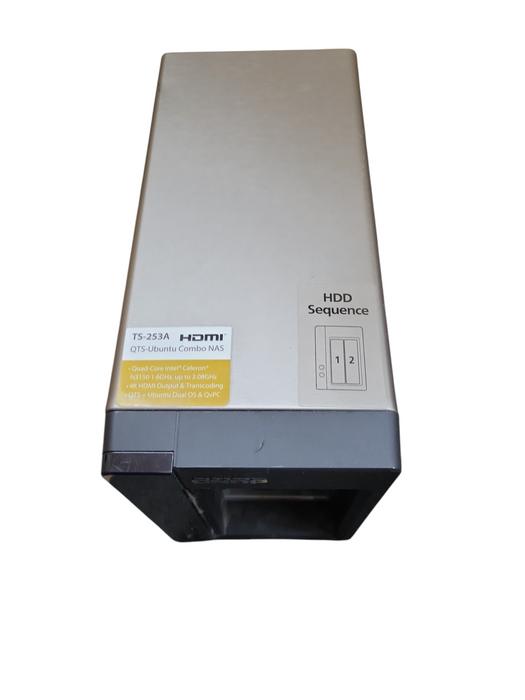 QNAP TS-253A 2-Bay Network Attached Storage NO HDD/CADDIES !